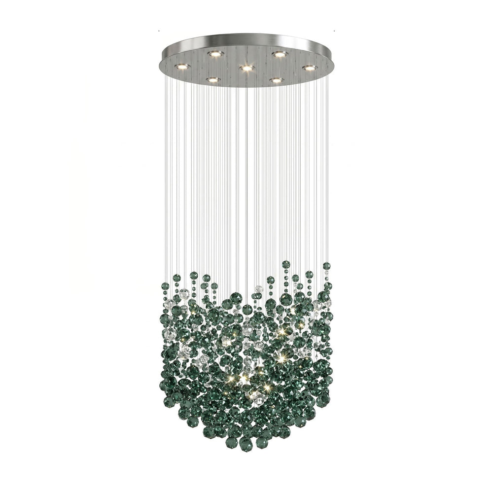 Emerald Rainfall Crystal Customize Chandelier