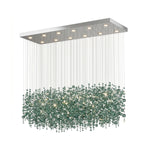 Emerald Rainfall Crystal Customize Chandelier
