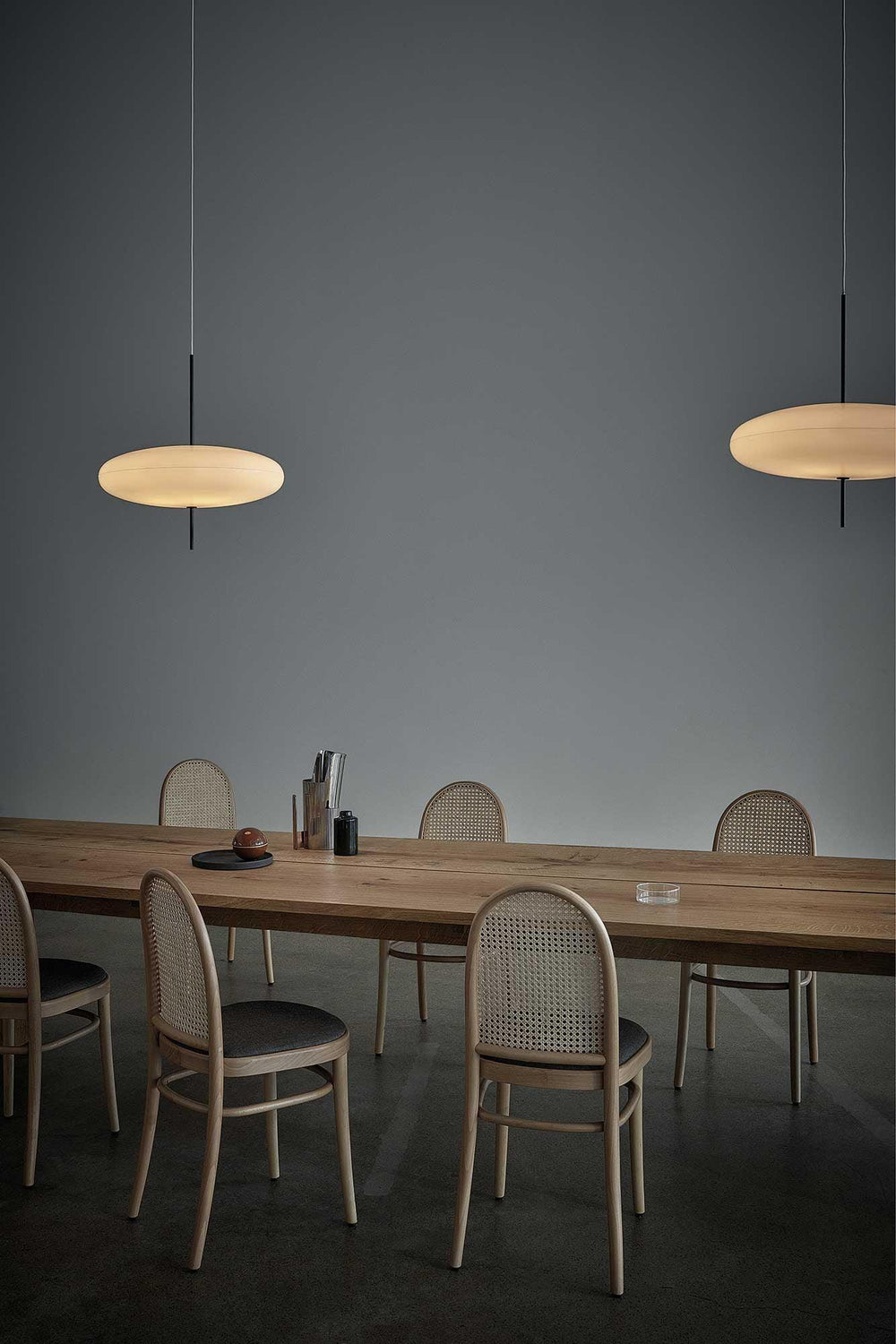 Opal Disc Suspension Lamp