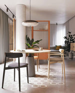 Opal Disc Suspension Lamp