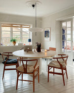 Opal Disc Suspension Lamp