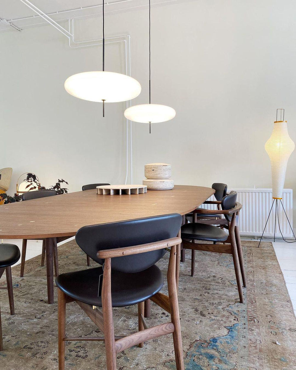Opal Disc Suspension Lamp