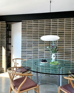 Opal Disc Suspension Lamp