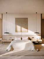 Opal Disc Suspension Lamp