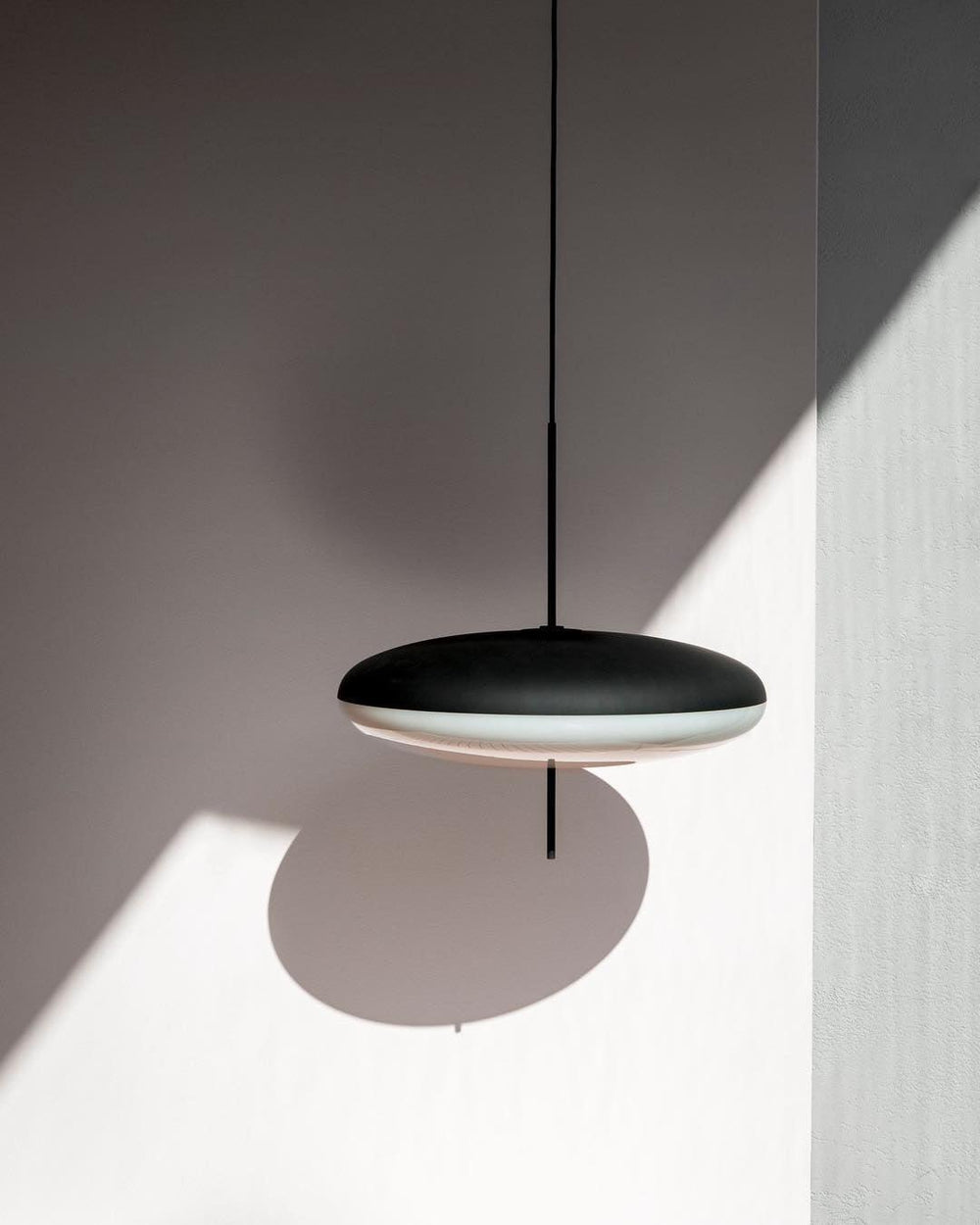 Opal Disc Suspension Lamp