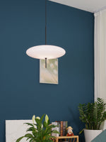 Opal Disc Suspension Lamp