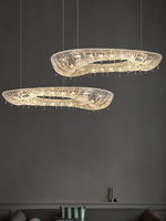 Modern Round Crystal Chandelier