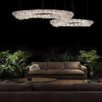 Modern Round Crystal Chandelier