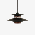 Mercero Wood & Metal Dome Pendant – Warm Oak Accent