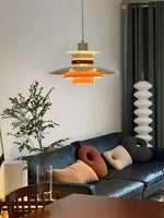 Mercero Wood & Metal Dome Pendant – Warm Oak Accent