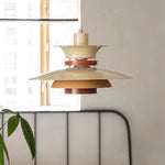 Mercero Wood & Metal Dome Pendant – Warm Oak Accent