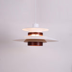 Mercero Wood & Metal Dome Pendant – Warm Oak Accent