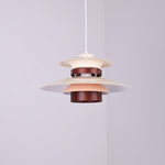 Mercero Wood & Metal Dome Pendant – Warm Oak Accent