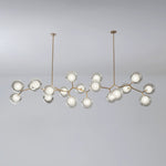 Molecular Glass Balls Chandelier