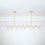Molecular Glass Balls Chandelier