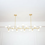 Molecular Glass Balls Chandelier
