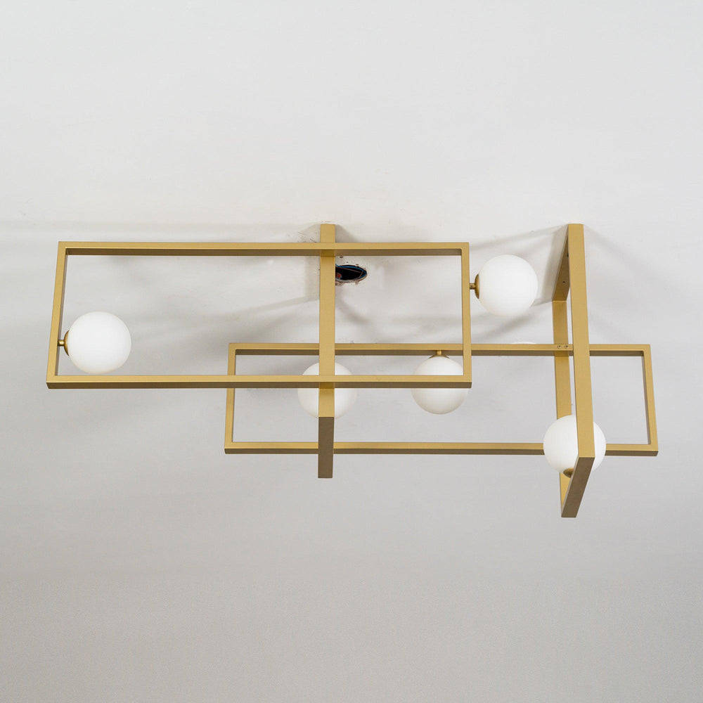 Mondrian Glass Ceiling Light