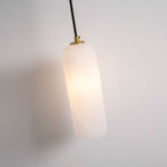 Monty Alabaster Plug-in Wall Lamp