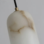 Monty Alabaster Plug-in Wall Lamp