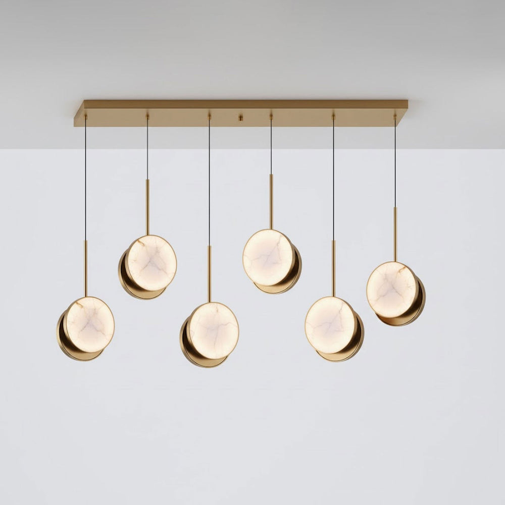 Moonshade Alabaster Pendant Light
