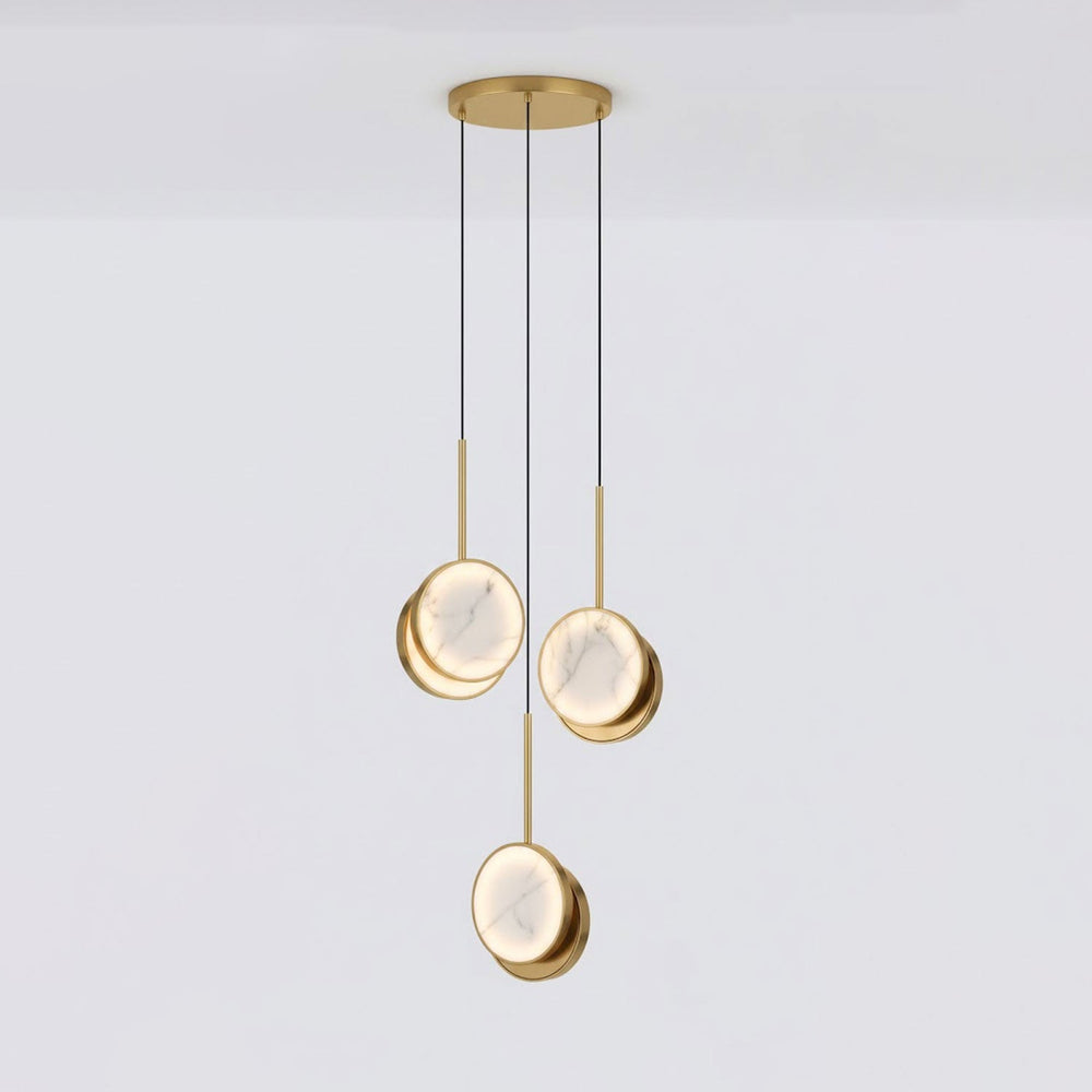 Moonshade Alabaster Pendant Light