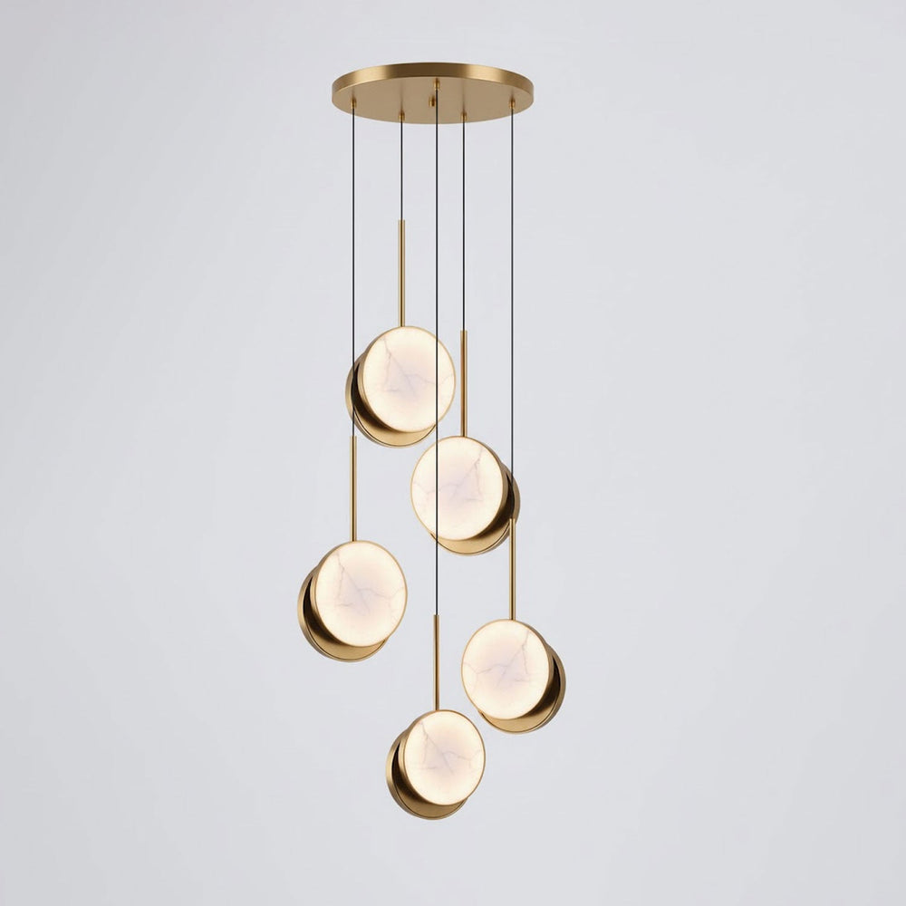 Moonshade Alabaster Pendant Light