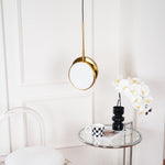 Moonshade Alabaster Pendant Light