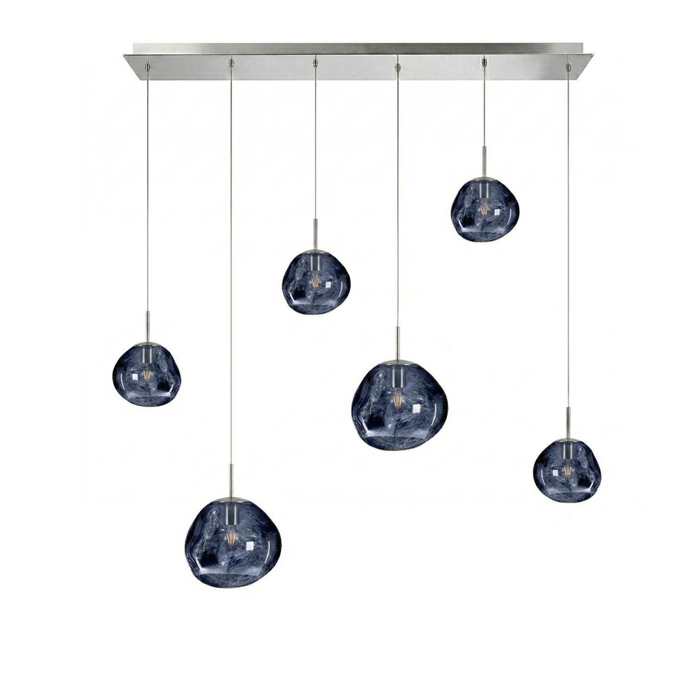 Multi Lava Round Pendant Lamp