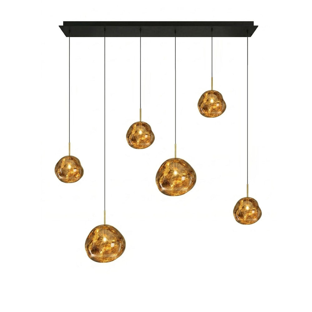 Multi Lava Round Pendant Lamp