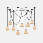 Multi-Tier Chain Drum Pendant Lamp