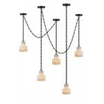 Multi-Tier Chain Drum Pendant Lamp