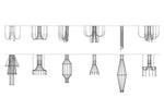 Multidot Chandelier