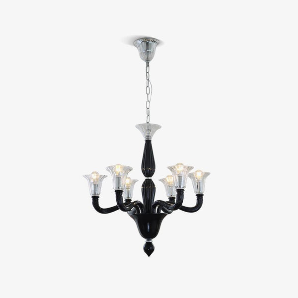 Black Candle Chandelier