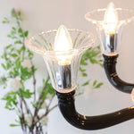 Black Candle Chandelier