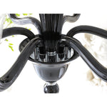 Black Candle Chandelier
