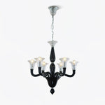 Black Candle Chandelier