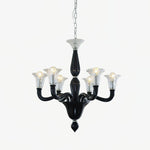 Black Candle Chandelier