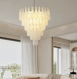 Glass Pinecone Chandelier