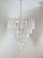 Glass Pinecone Chandelier