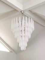 Glass Pinecone Chandelier