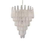 Glass Pinecone Chandelier