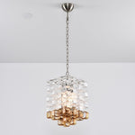 Glass Poliarte Interlocking Chandelier