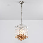 Glass Poliarte Interlocking Chandelier