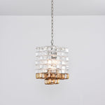 Glass Poliarte Interlocking Chandelier