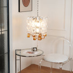 Glass Poliarte Interlocking Chandelier