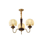 Mushroom Fabric Chandelier