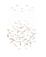Nectar Leaves Chandelier