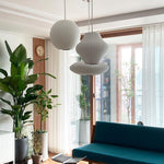 Crisscross Bubble Pendant Light