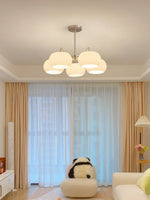Nickel Persimmon Chandelier