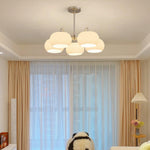 Nickel Persimmon Chandelier